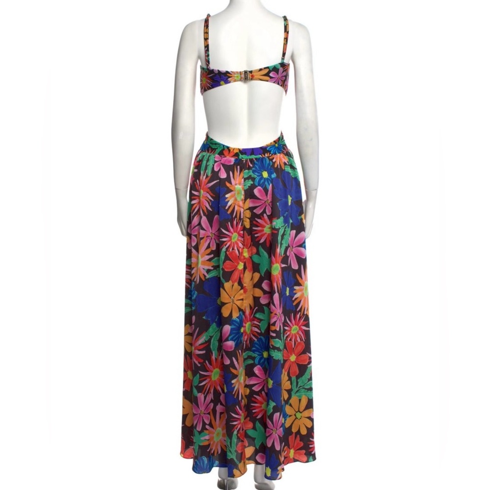 NWT Patbo Aster Halterneck Beach Dress Size Small Maxi Cut Out - Picture 8 of 8